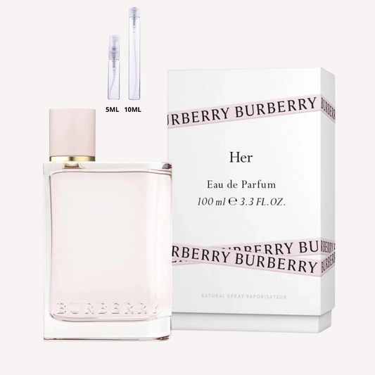 BURBERRY HER EAU DE PARFUM POUR FEMME -DECANTAGE